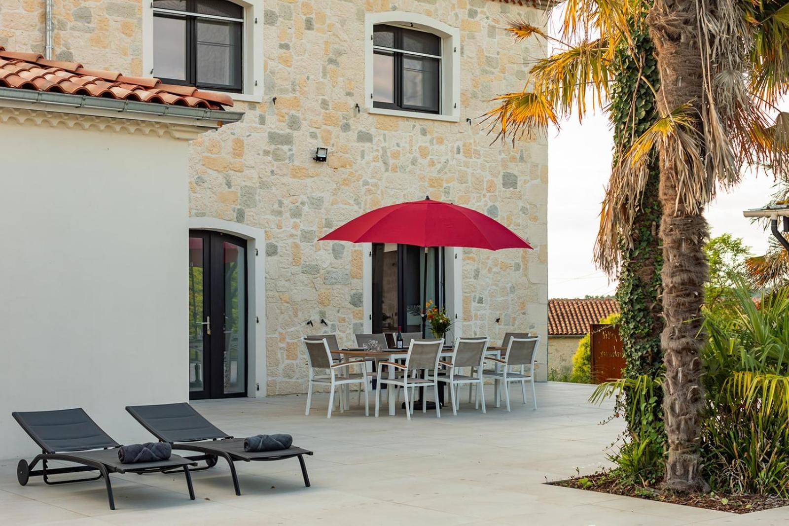 Villa Au Petit Bonheur Avec Clim - Hameau Au Calme - Piscine Chauffee - Petanque Moncrabeau المظهر الخارجي الصورة
